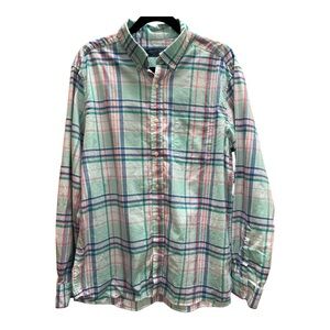 Men’s Vineyard Vines Button Down Shirt - Pastel Plaid